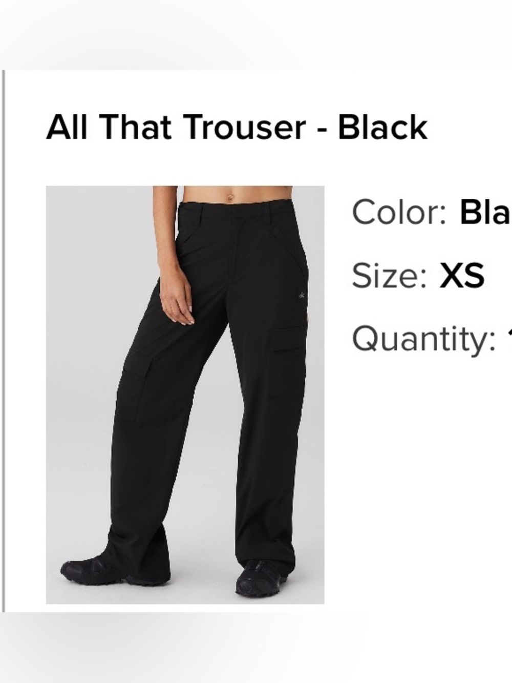 ALO Yoga All That Trouser - Black